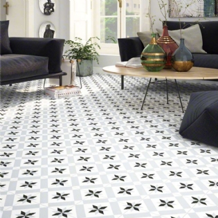 Ladrilho 1900 Calvet Gris 20x20 Colormix