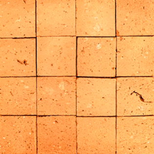 Quadratto Terracota Rosso - Nina Martinelli