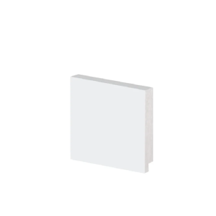 RODAPE LISO BRANCO 70X13MM